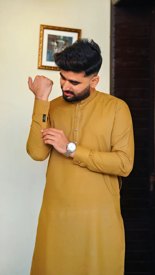 UNSTITCHED PREMIUM 🔥 SHALWAR KAMEEZ WITH BAN WITH SAME COLOR STRIP (M4-0017)