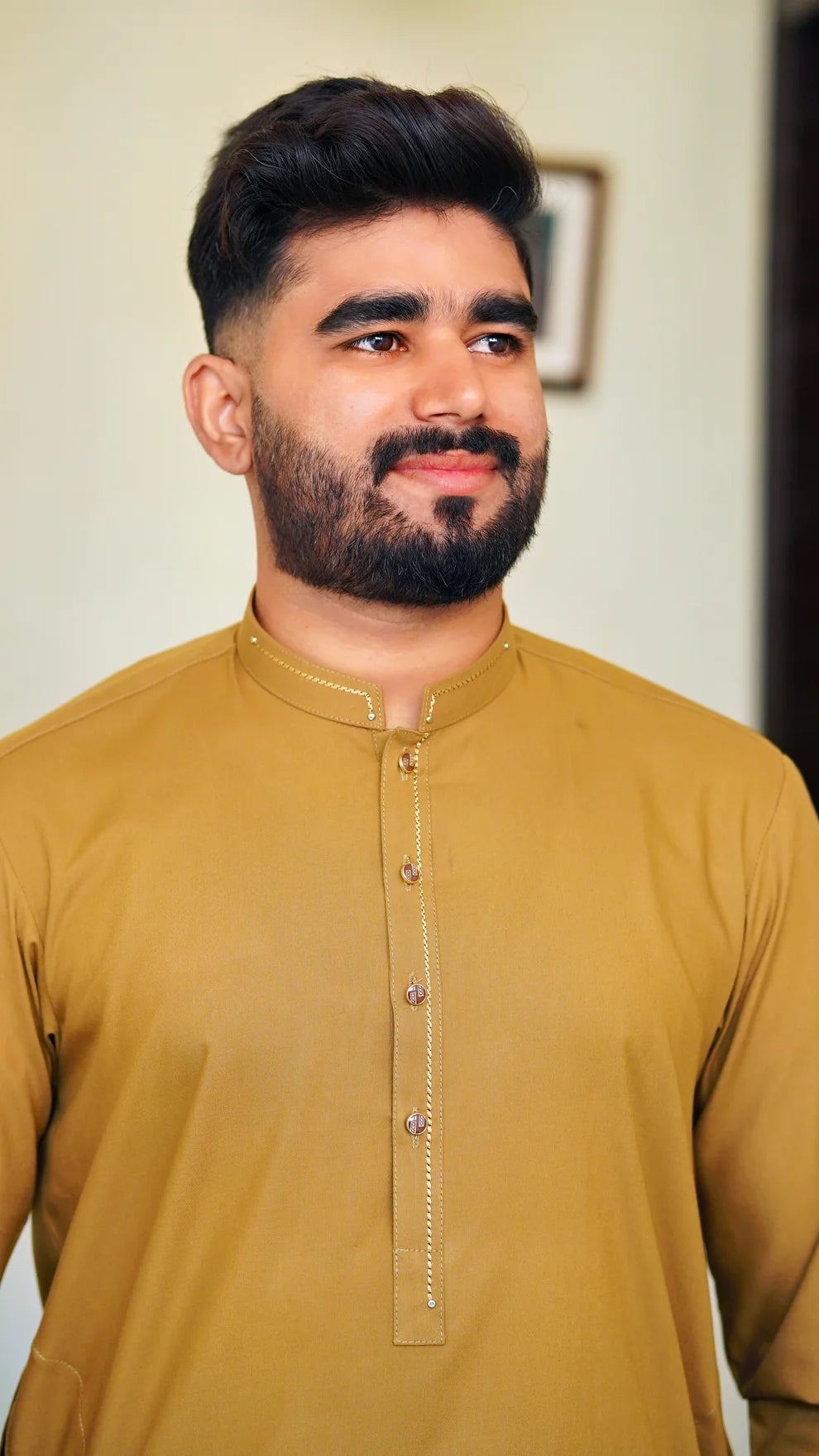 STITCHED PREMIUM 🔥 SHALWAR KAMEEZ WITH BAN WITH SAME COLOR STRIP (M4-0017)